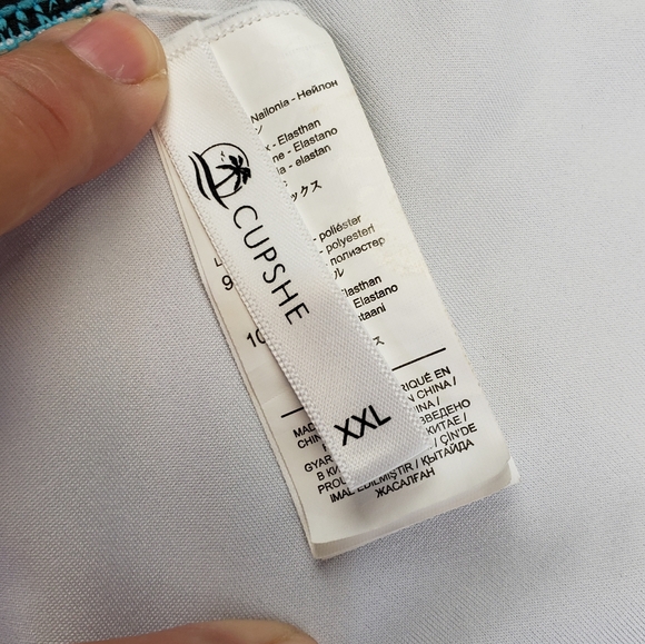 Cupshe Grace Floral Front Wrap Plunge One Piece Swimsuit size XXL - Picture 11 of 13